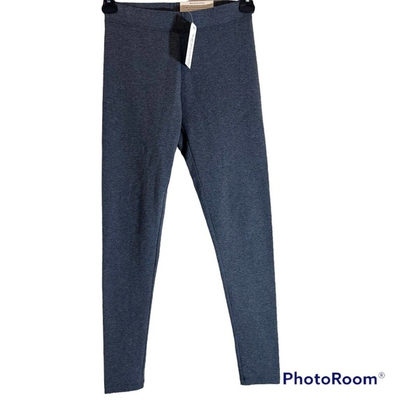 SOFT SURROUNDINGS Sz XS WOMEN'S HAVE TO HAVE Heather Gray Ankle LEGGINGS NWT - Picture 1 of 6